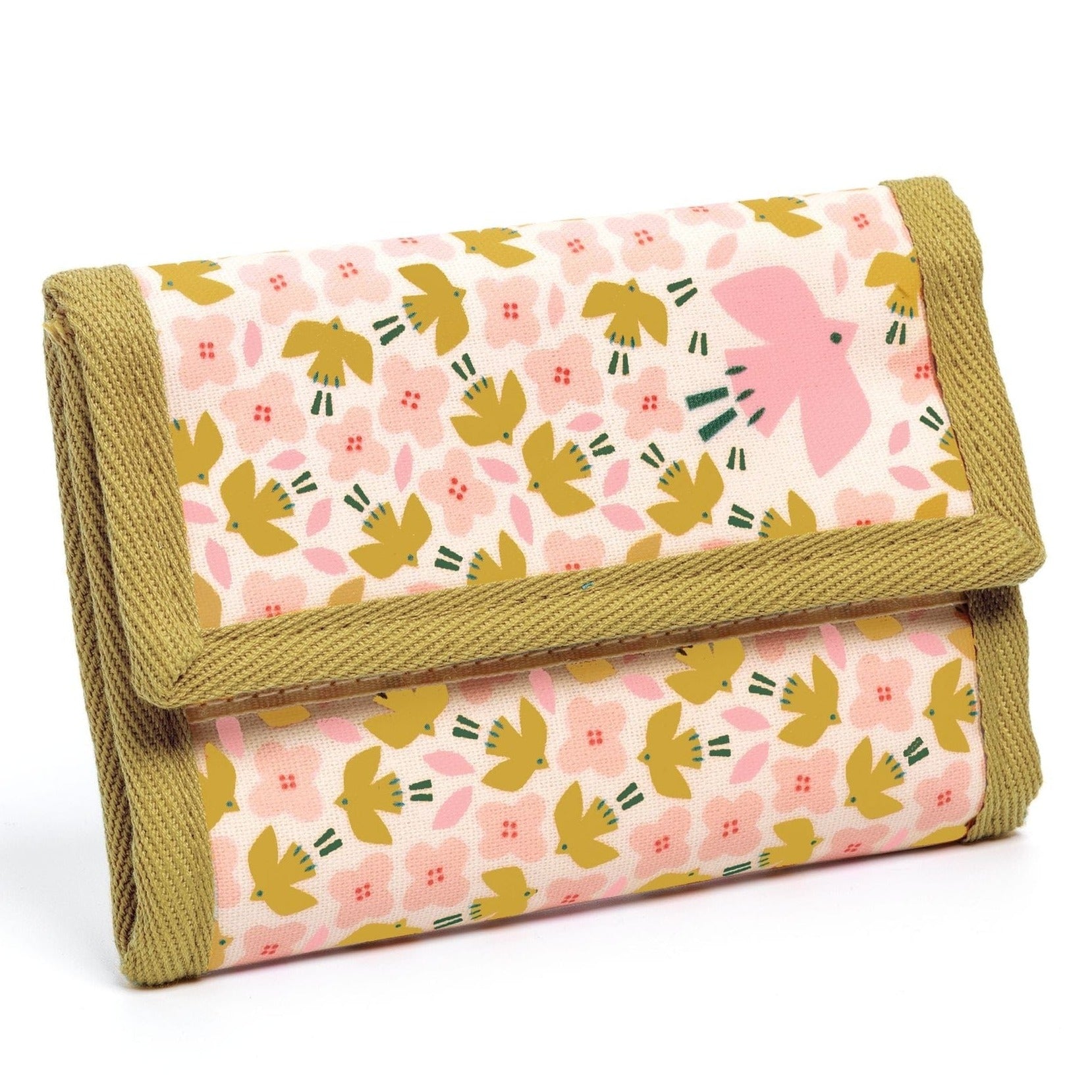 Little Big Room Accesorios Billetera Pajaros Velcro