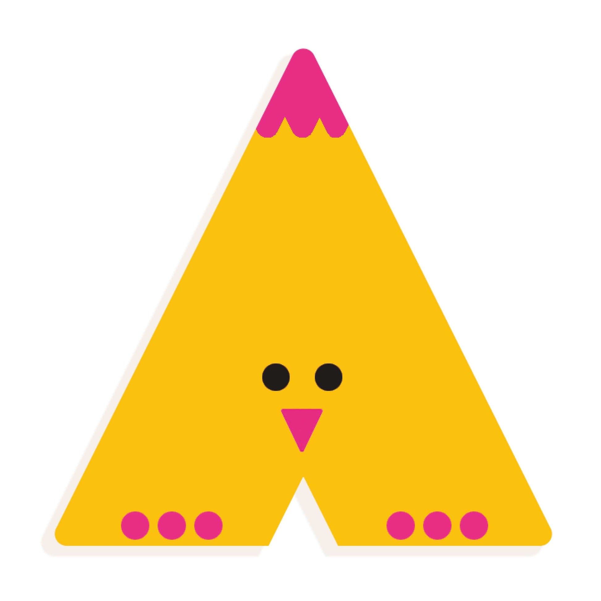 Little Big Room Letras Decorativas Letras de madera decorativa "A" DD04960