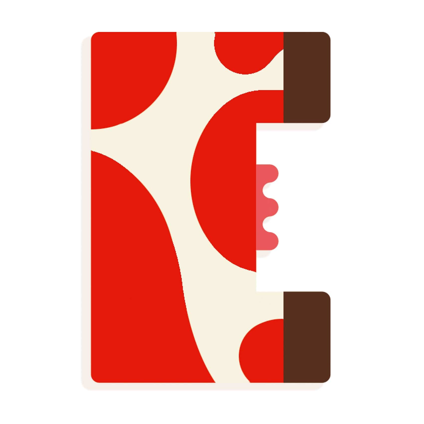 Little Big Room Letras Decorativas Letras de madera decorativa "E" DD04964