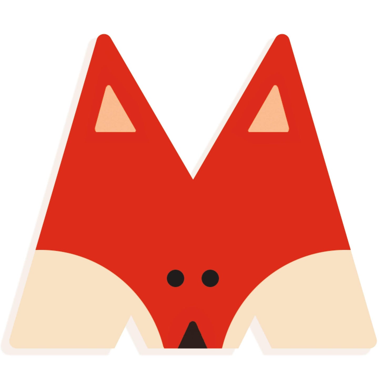 Little Big Room Letras Decorativas Letras de madera decorativa "M" DD04972