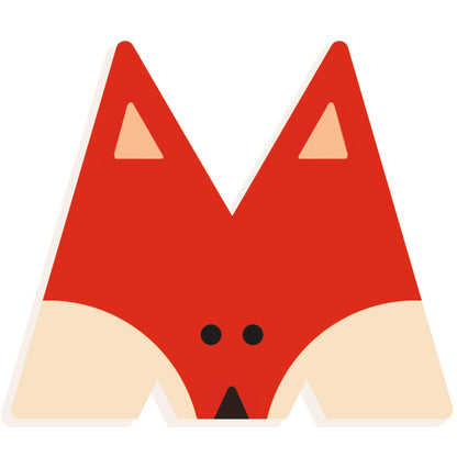 Little Big Room Letras Decorativas Letras de madera decorativa "M" DD04972