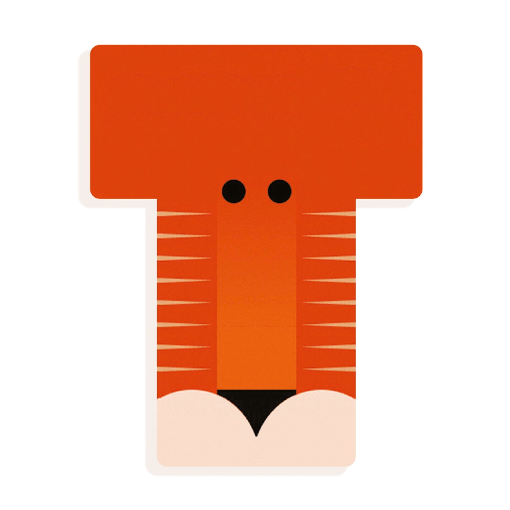 Little Big Room Letras Decorativas Letras de madera decorativa "T" DD04979