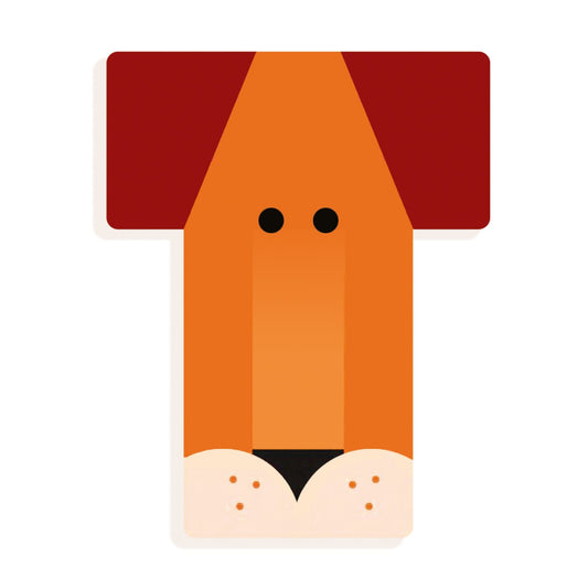 Little Big Room Letras Decorativas Letras de madera decorativa "T" DD04979