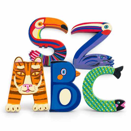 Little Big Room Letras Decorativas Pack Abecedario de Animales A–Z - Little Big Room Animals Letters-Little