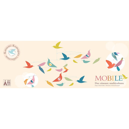 Little Big Room Móviles Móvil pájaros multicolor DD04375