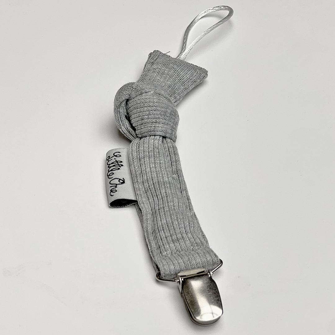 Little One Accesorios bebé Portachupete gris