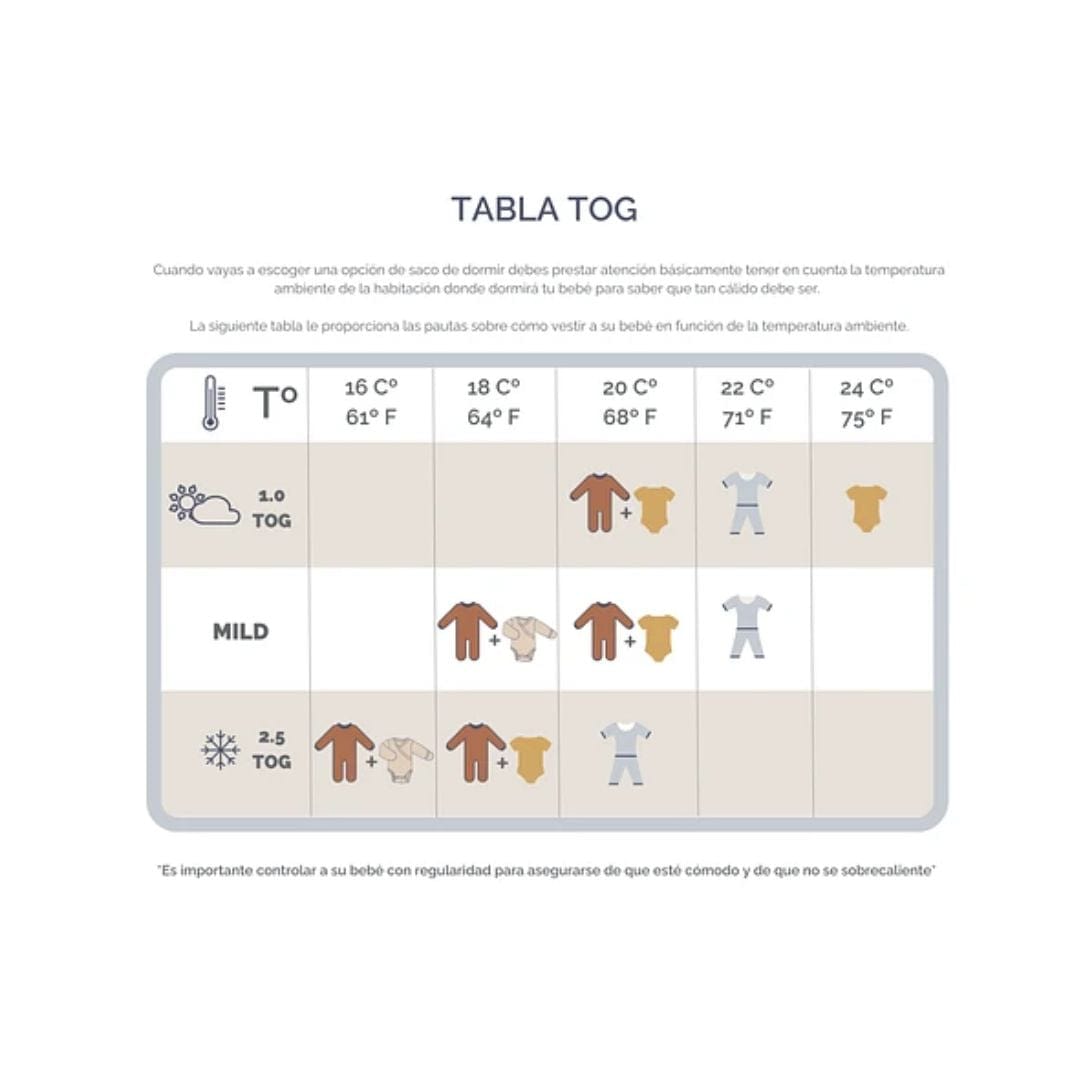 Love to Dream Accesorios bebé Swaddle UP™ Etapa 1 - TOG 1.0 color Gris Talla M LTD40010MG