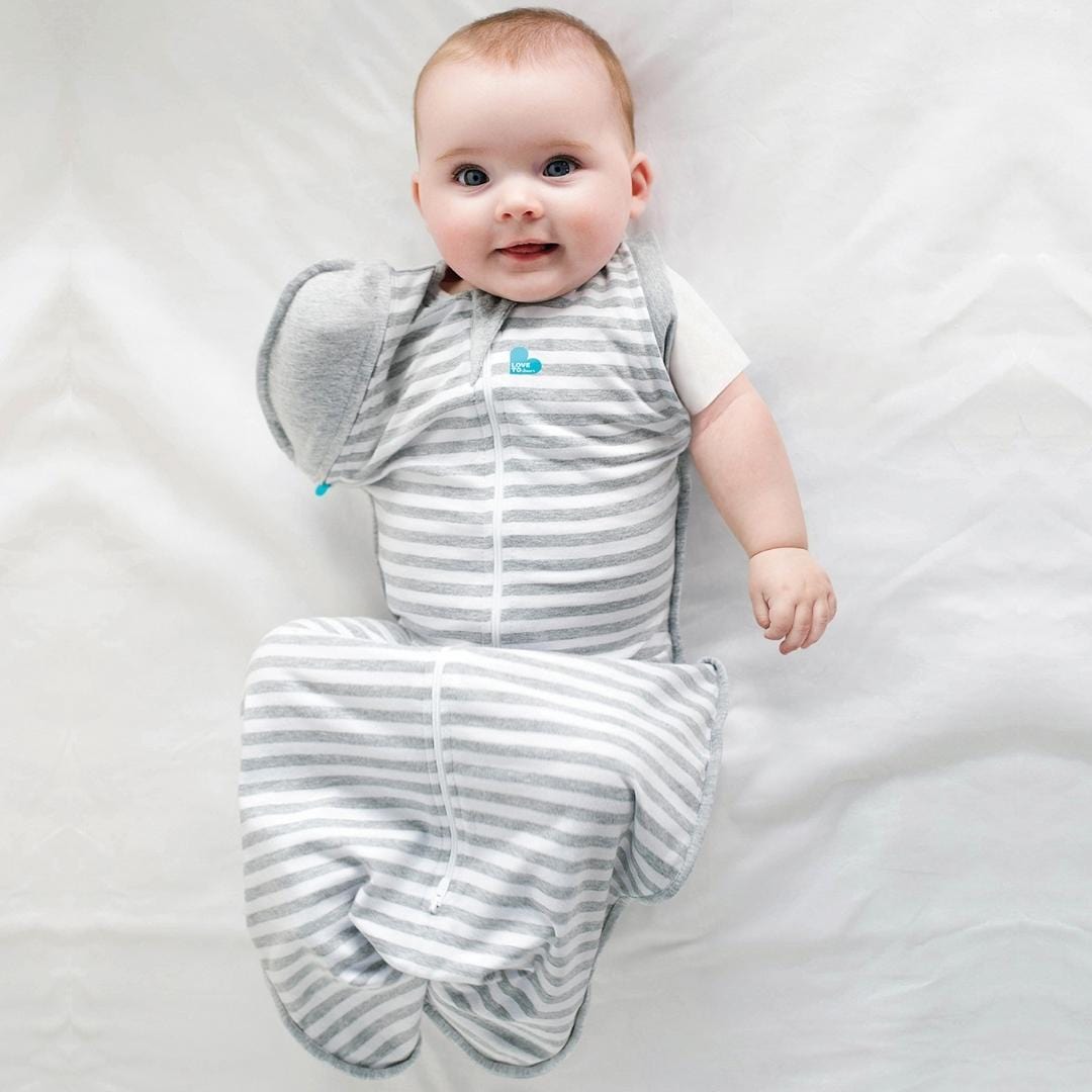 Love to Dream Sacos de Dormir Swaddle UP™ Transición Etapa 2 - TOG 1.0 - Gris talla M LTD40040MG