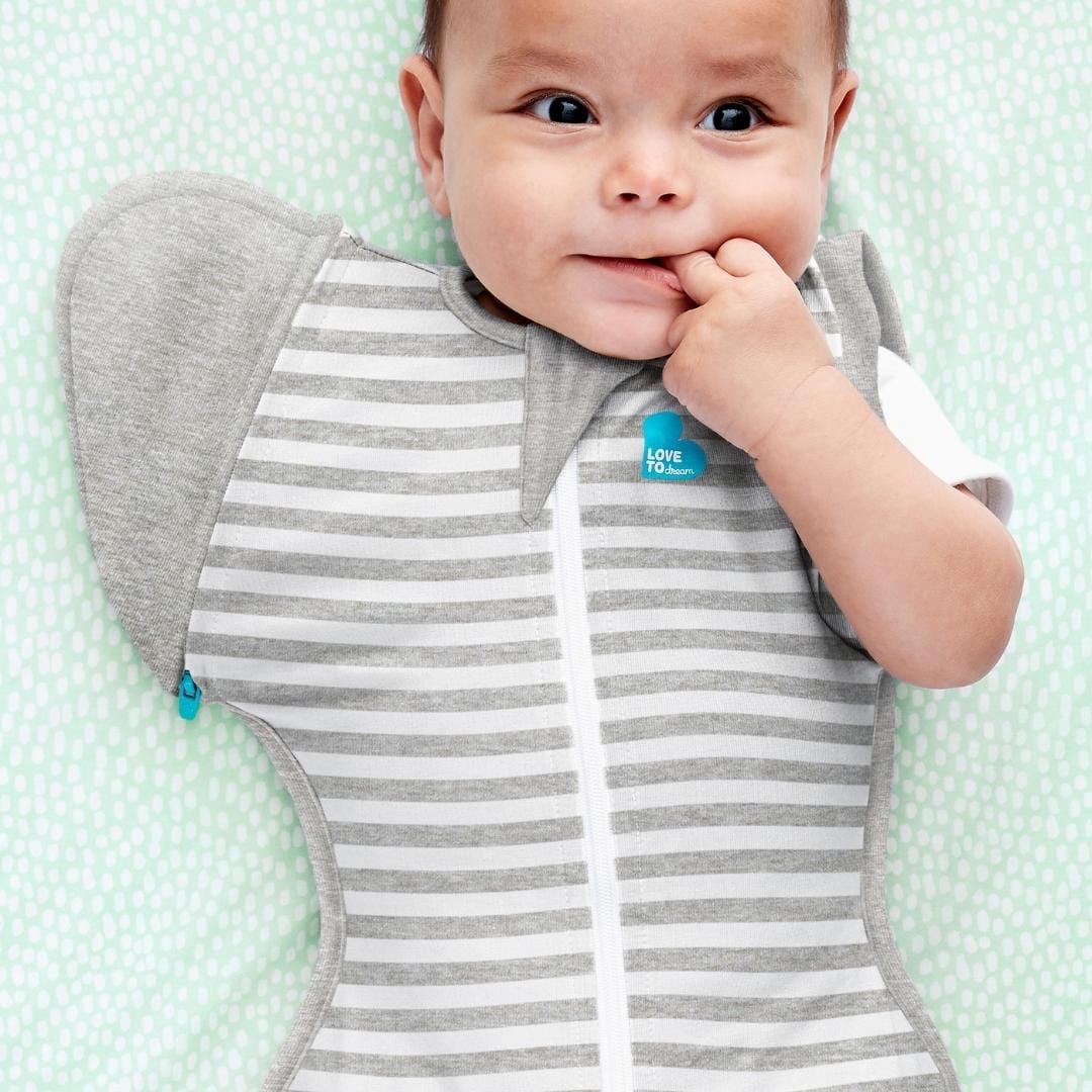 Love to Dream Sacos de Dormir Swaddle UP™ Transición Etapa 2 - TOG 1.0 - Gris talla M LTD40040MG