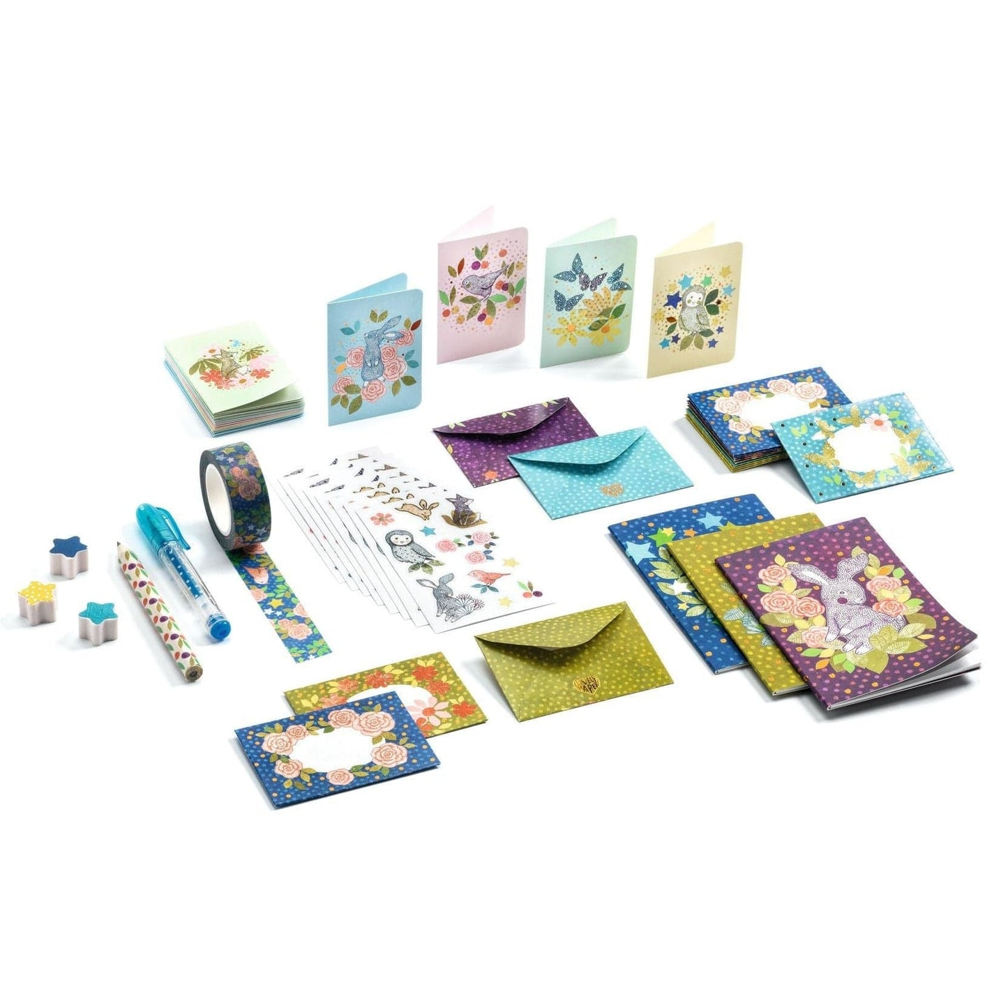 Lovely Paper Arte y Manualidades Set de Papelería Mini Elodie DD03675