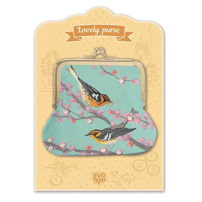Lovely Paper Juegos de roles Monedero Pajaritos