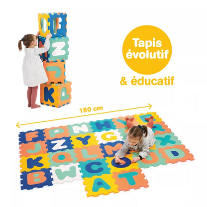 Ludi Alfombra de juego Alfombra de espuma de 26 piezas - Ludi LU10021