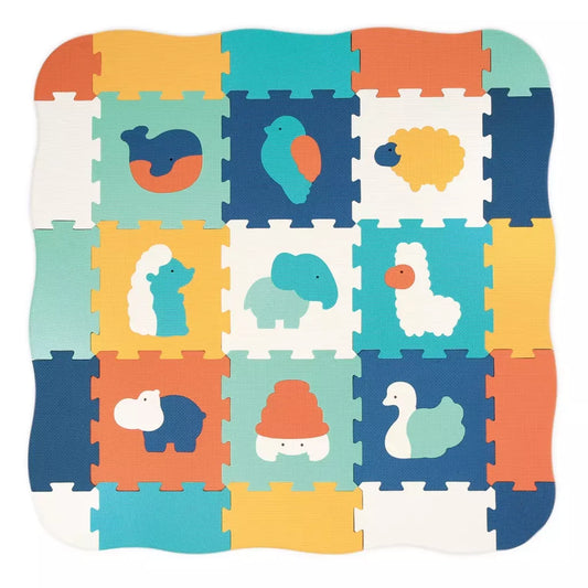 Ludi Alfombra de juego Alfombra de juegos de espuma con bordes - Ludi LU10025