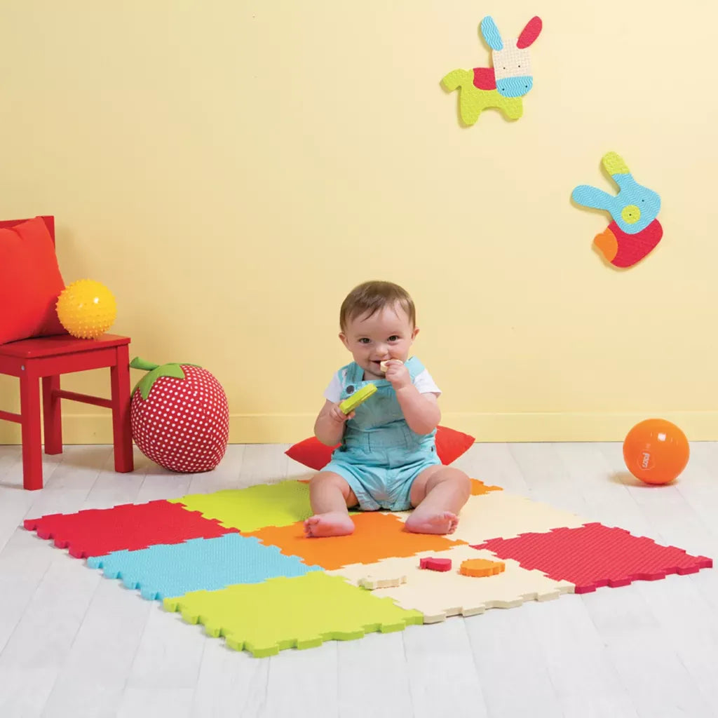 Ludi Alfombra de juego Alfombra de juegos de espuma lisa - Ludi LU10004