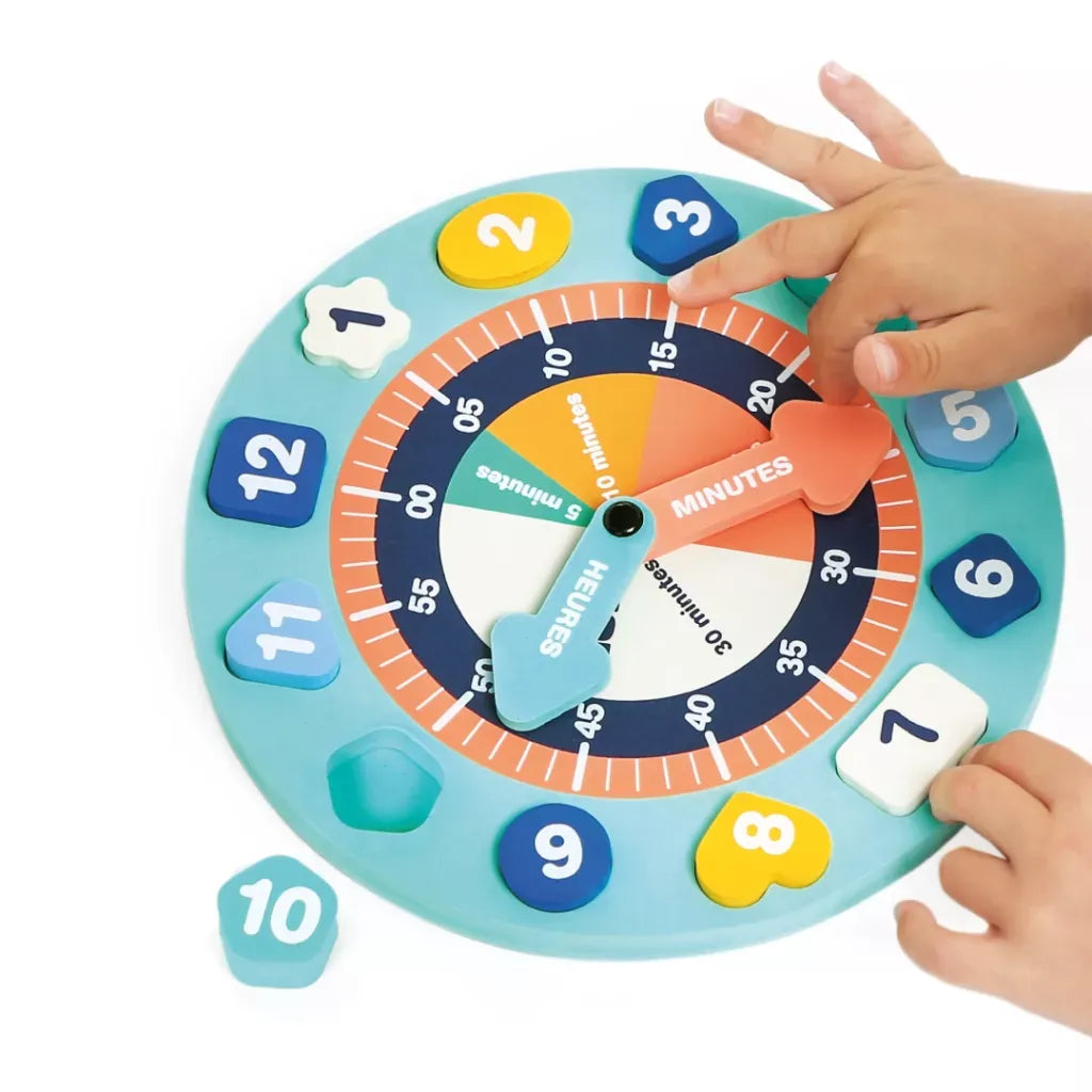 Ludi Destreza y Habilidades Reloj educativo Aprende a decir la hora - Ludi LU50100