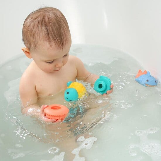 LUDI Juegos para el Baño Juguetes rociadores Aquacopains LU40074