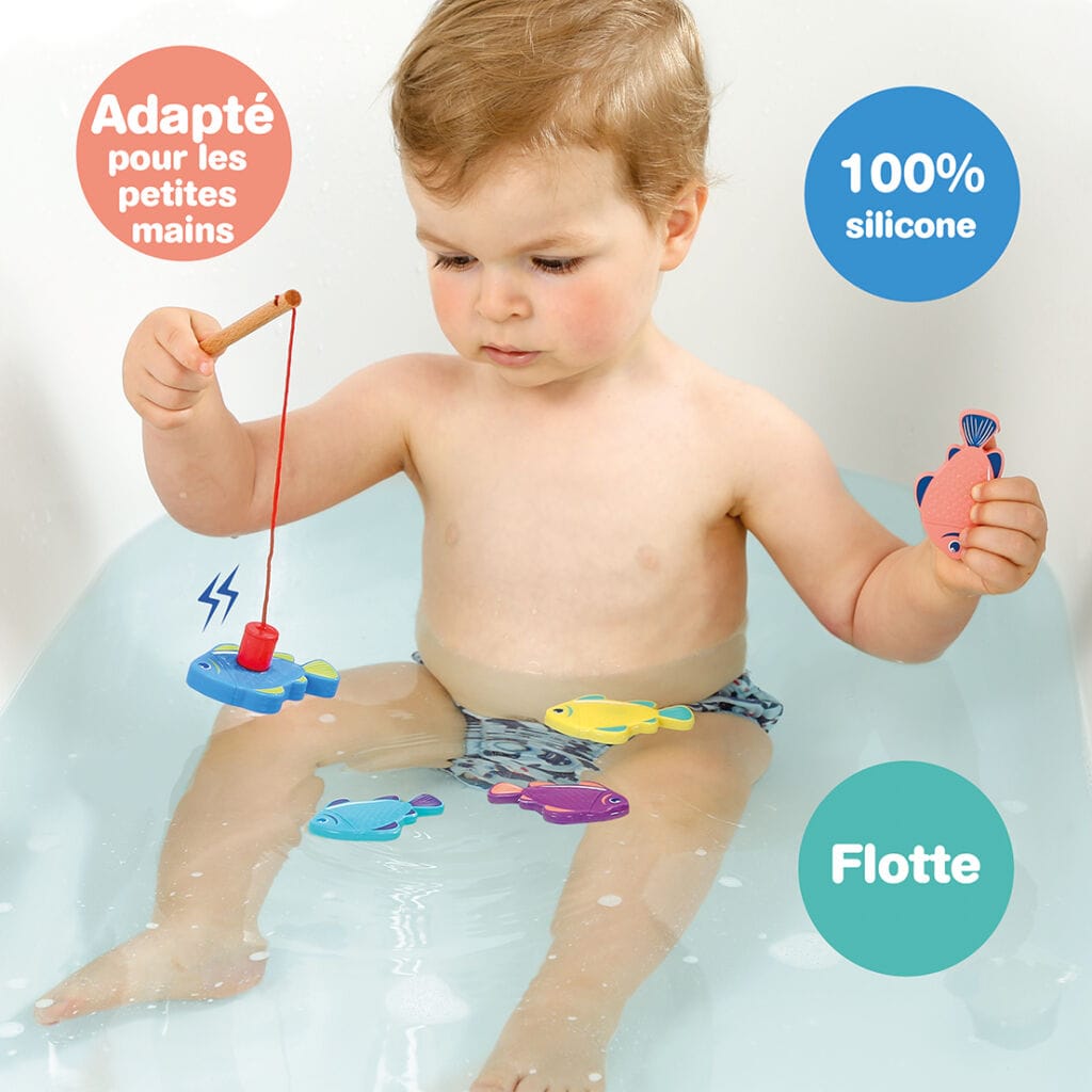 Ludi Juegos para el baño Pesca magnética para baño - Ludi LU40091