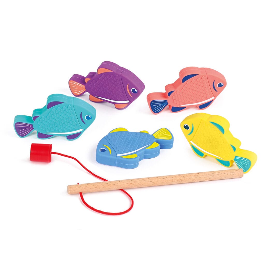 Ludi Juegos para el baño Pesca magnética para baño - Ludi LU40091