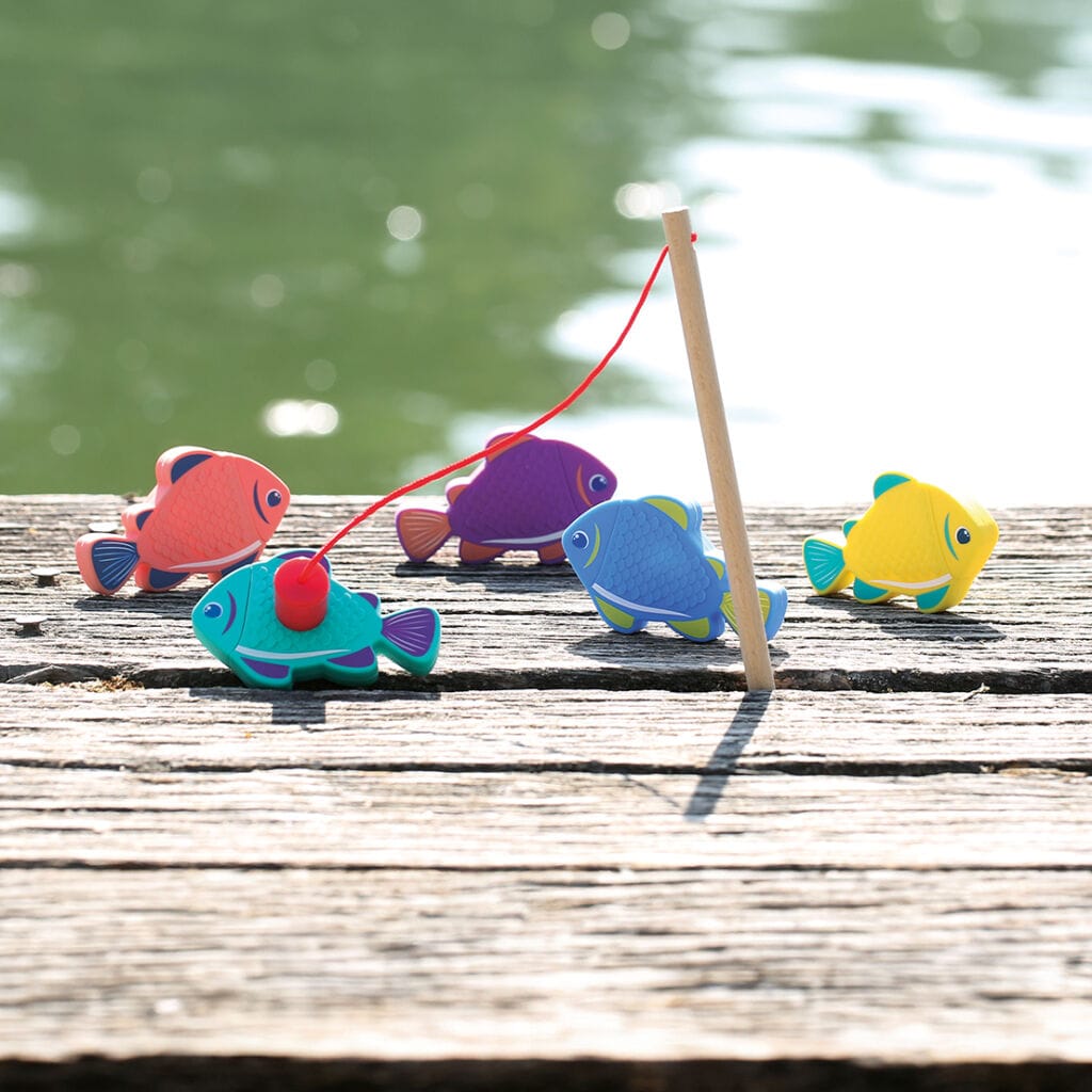 Ludi Juegos para el baño Pesca magnética para baño - Ludi LU40091