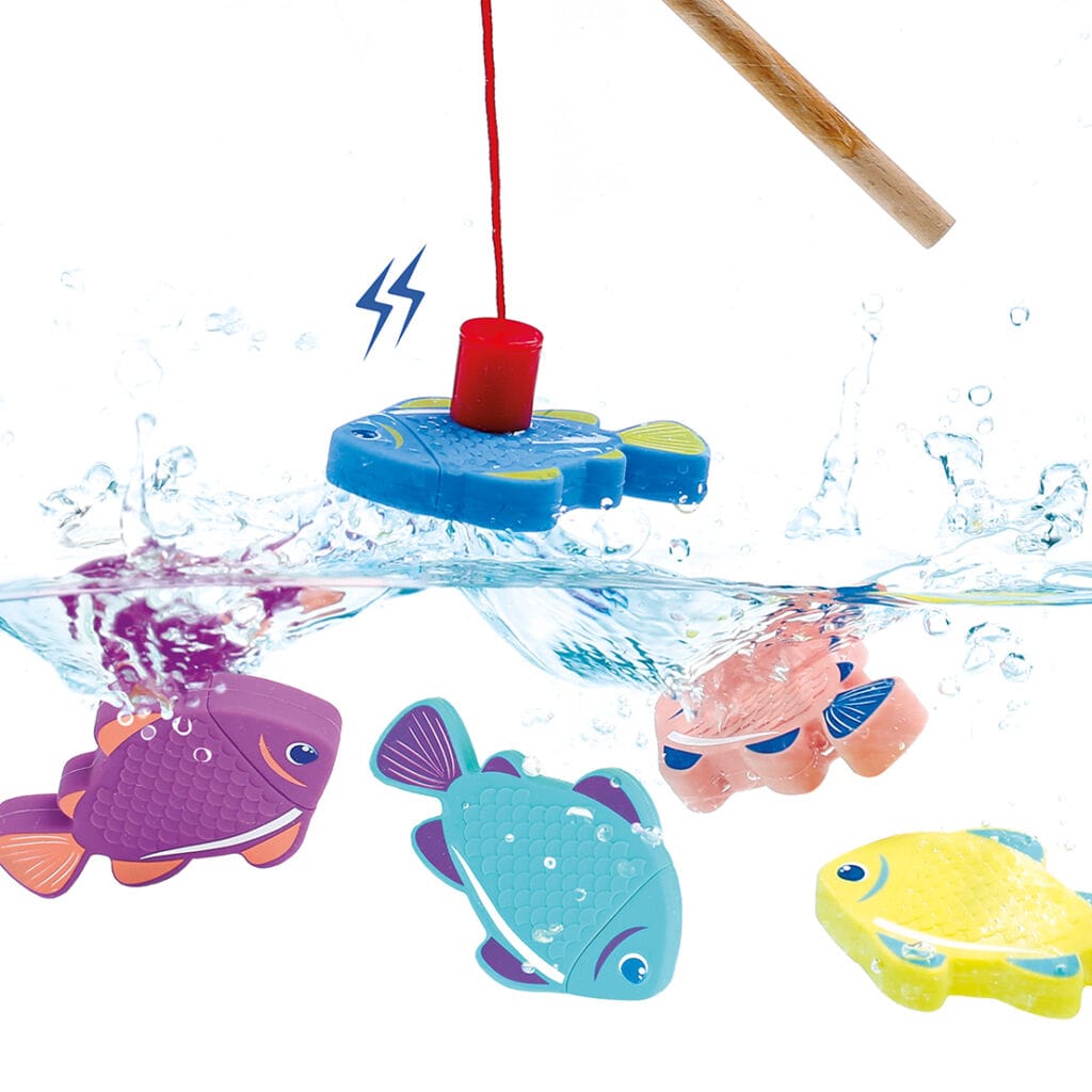 Ludi Juegos para el baño Pesca magnética para baño - Ludi LU40091