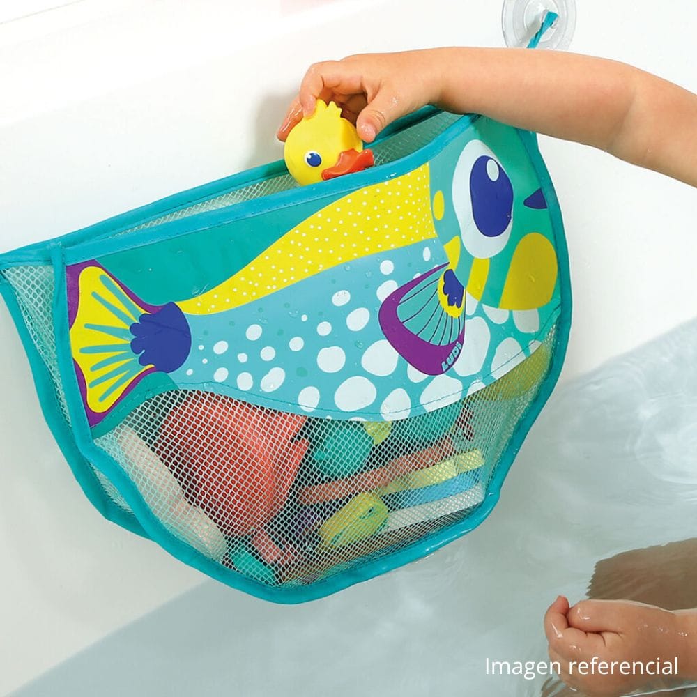 Ludi Juegos para el baño Red de almacenamiento de juguetes para baño Peces - Ludi LU40094