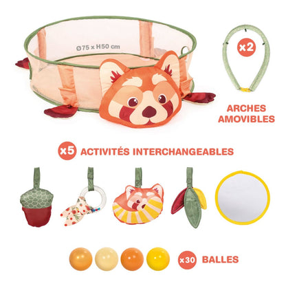 Ludi Juguetes de actividades para bebés Gimnasio de Juegos Panda - Ludi LU20024
