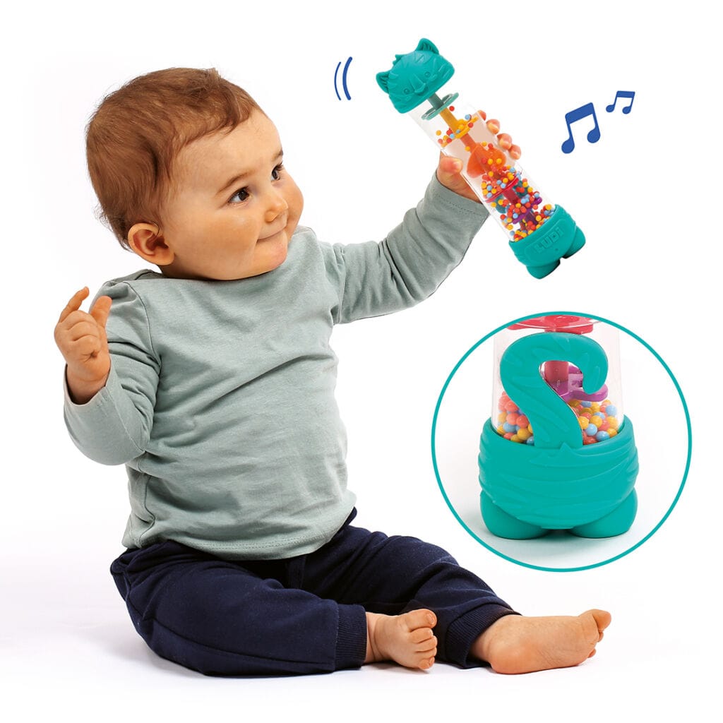 Ludi Juguetes de actividades para bebés Palo de lluvia sensorial - Ludi LU30155