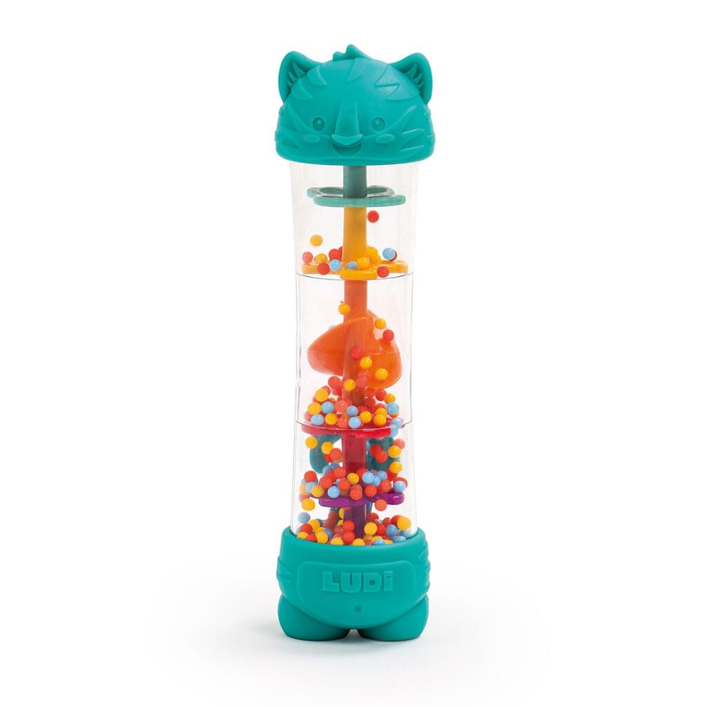 Ludi Juguetes de actividades para bebés Palo de lluvia sensorial - Ludi LU30155