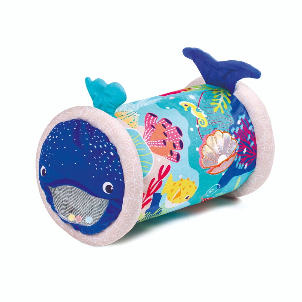 Ludi Juguetes de actividades para bebés Rodillo para bebé Ballena - Ludi LU30149