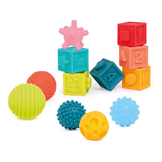 Ludi Juguetes sensoriales Set Juego sensorial para bebés - Ludi LU30141