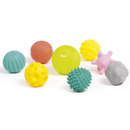 LUDI Pelota 8 pelotas sensoriales LU30055