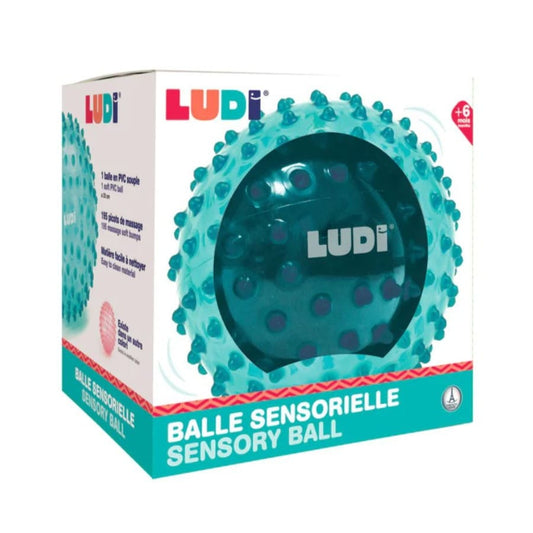 LUDI Pelota Pelota sensorial azul LU30114