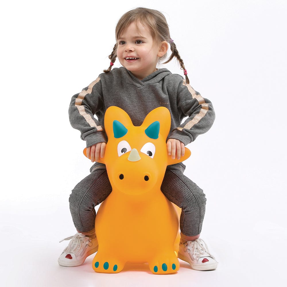 LUDI Pelota Saltarina de dinosaurio - Ludi LU90041