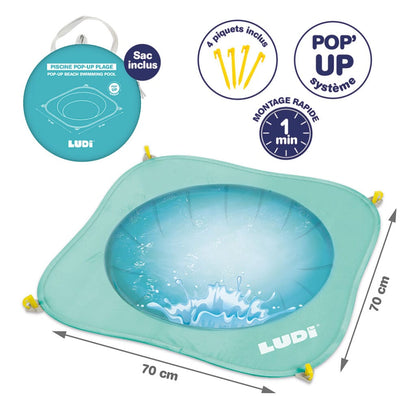 Ludi Piscina Piscina de Playa Swimming Pop-Up - Ludi LU90063