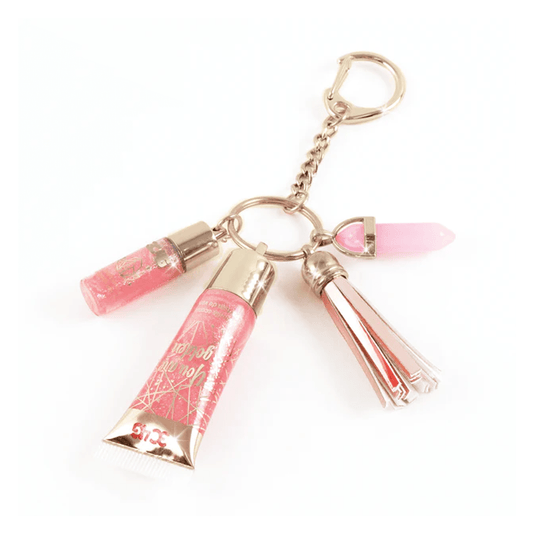 MAKE IT REAL Accesorios Llavero Rosado con Brillo Labial MIR10017