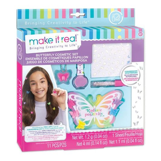 Make It Real Juegos de roles Set de cosméticos Butterfly - Make It Real MIR10058