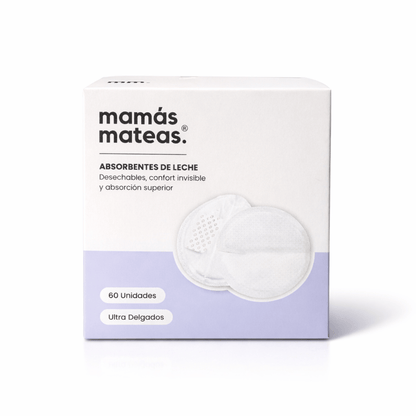 Mamas Mateas Lactancia Materna Absorbentes de Leche Materna Ultradelgados 60 uds - Mamas Mateas 77145253622299