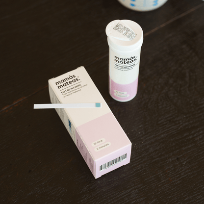 Mamas Mateas Lactancia Materna Test de Alcohol para Leche Materna 15 Tiras Reactivas - Mamas Mateas 74645780962783