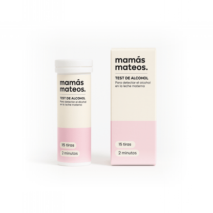 Mamas Mateas Lactancia Materna Test de Alcohol para Leche Materna 15 Tiras Reactivas - Mamas Mateas 74645780962783