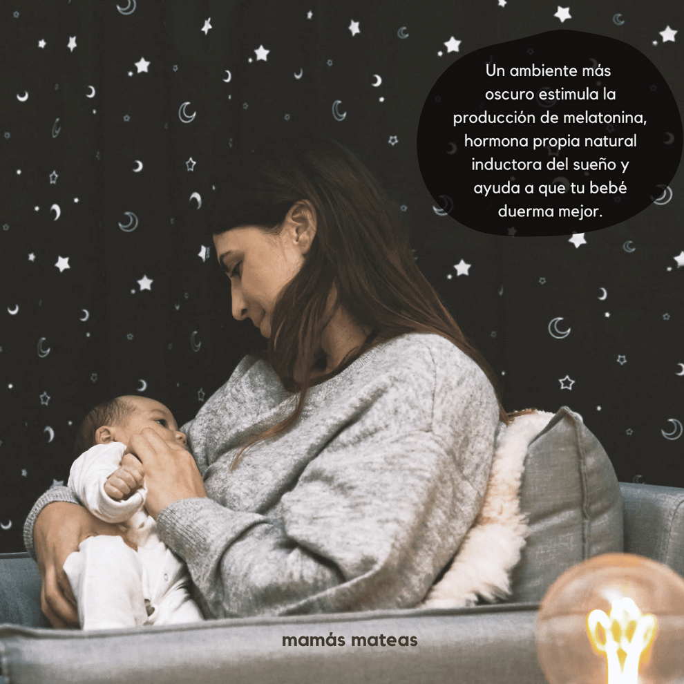 Mamas Mateas Otros Decoración Cortina Blackout Portátil Negra - Mamas Mateas 789801234739