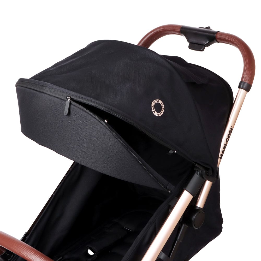 Maxi Cosi Coche Coche de paseo bebé Eva 3 Black Champagne - Maxi Cosi 0152103PBCH