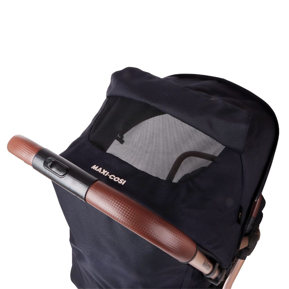 Maxi Cosi Coche Coche de paseo bebé Eva 3 Black Champagne - Maxi Cosi 0152103PBCH