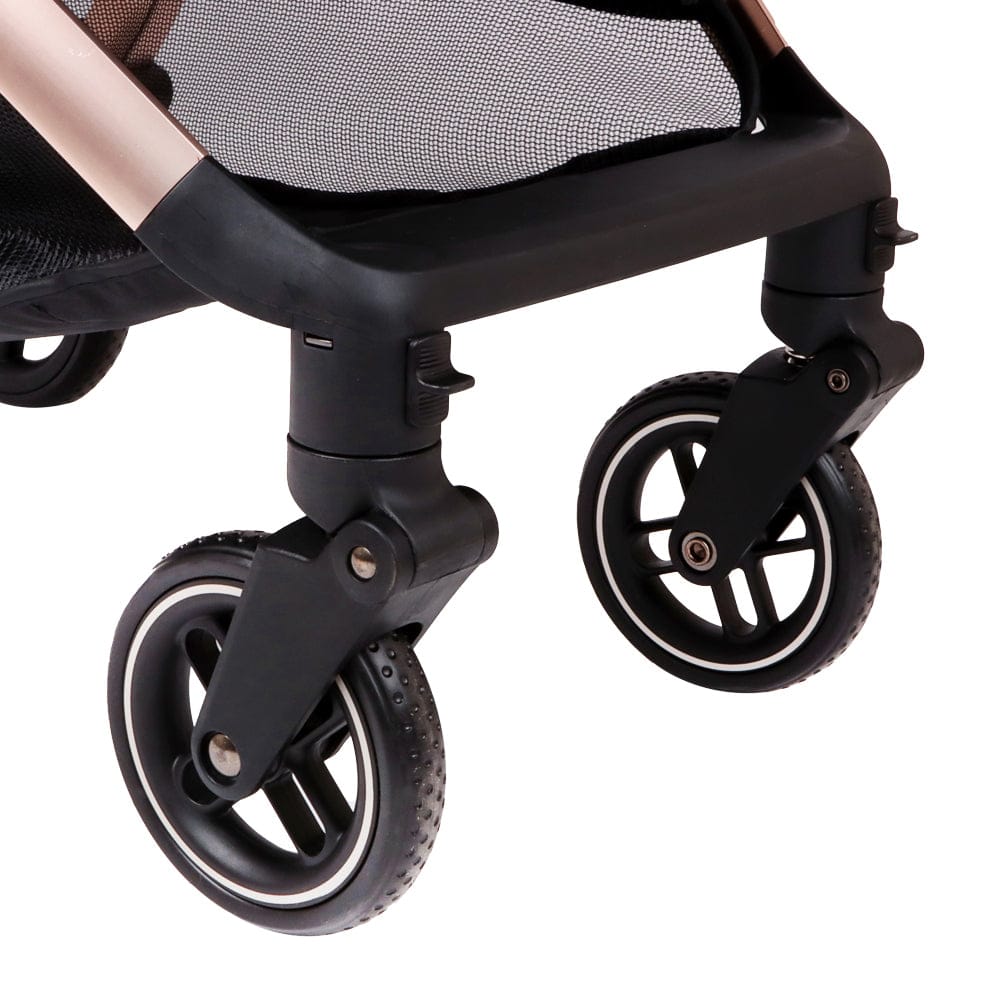 Maxi Cosi Coche Coche de paseo bebé Eva 3 Black Champagne - Maxi Cosi 0152103PBCH
