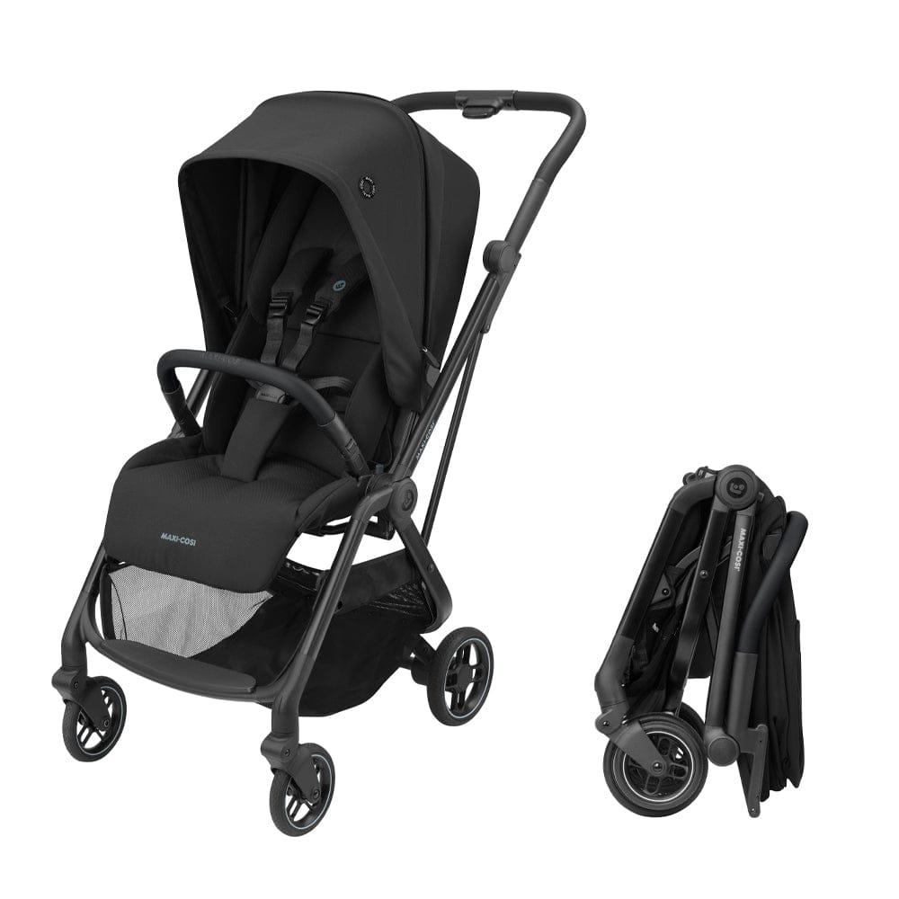 Maxi Cosi Coche Coche de paseo compacto Leona 2 Essential negro - Maxi Cosi 015210A2EBL