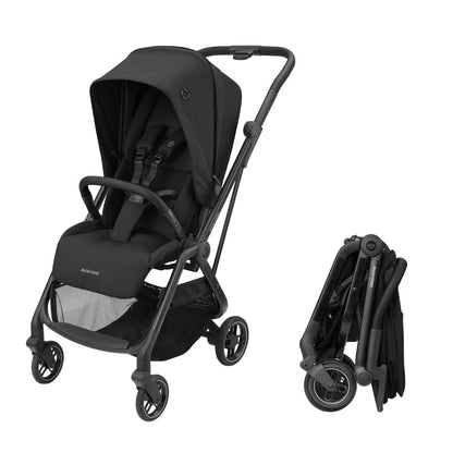 Maxi Cosi Coche Coche de paseo compacto Leona 2 Essential negro - Maxi Cosi 015210A2EBL