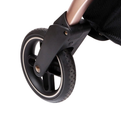 Maxi Cosi Coches Travel System Coche Travel System Eva 3 + Cabriofix I-Size Negro Champagne  - Maxi Cosi 0152106BCHC