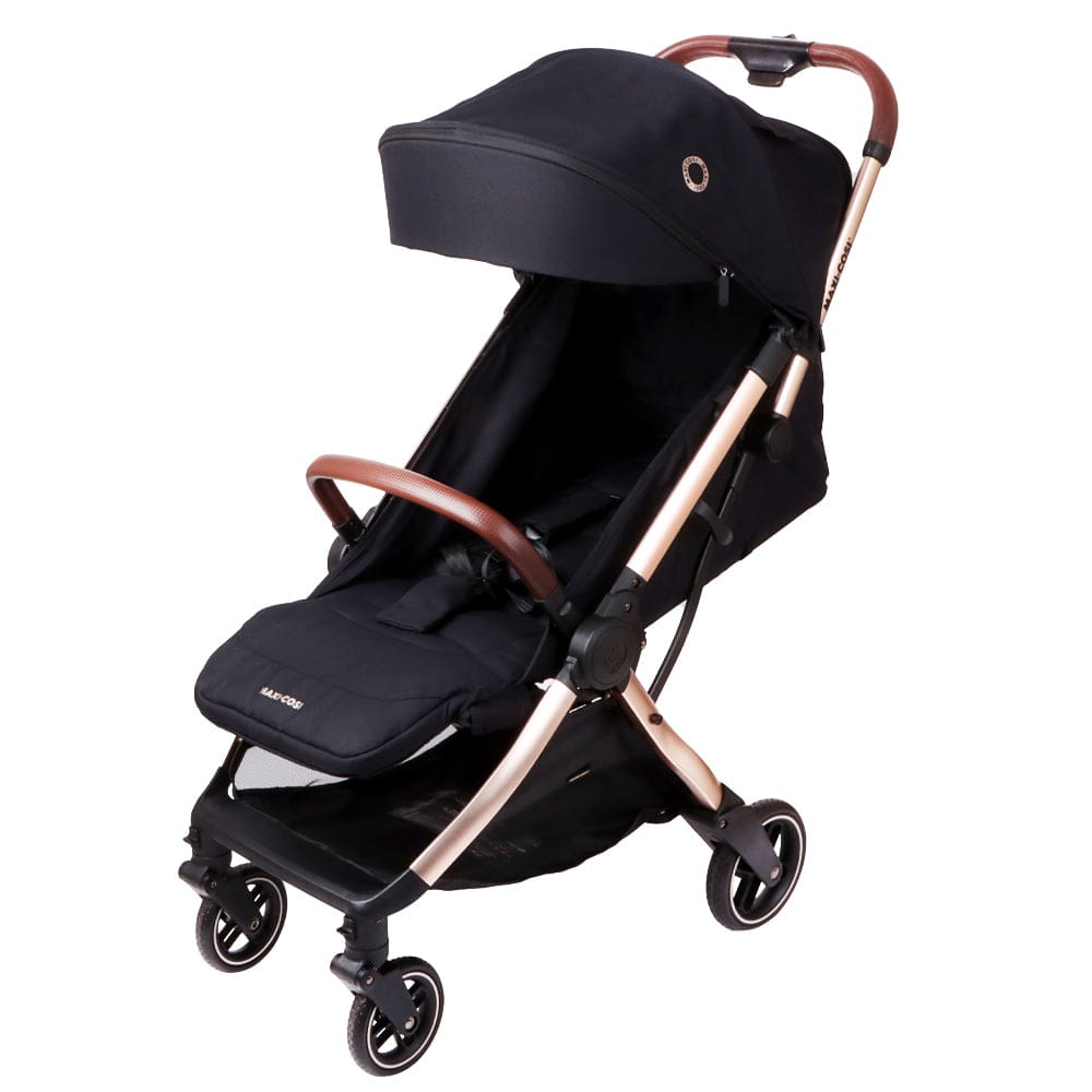 Maxi Cosi Coches Travel System Coche Travel System Eva 3 + Cabriofix I-Size Negro Champagne  - Maxi Cosi 0152106BCHC