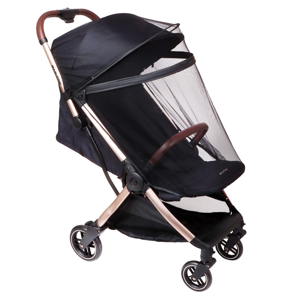 Maxi Cosi Coches Travel System Coche Travel System Eva 3 + Cabriofix I-Size Negro Champagne  - Maxi Cosi 0152106BCHC