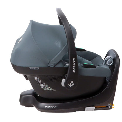 Maxi Cosi Coches Travel System Coche Travel System Leona 2 y Silla nido Cabriofix Essential Grafito - Maxi Cosi 015210CABEG