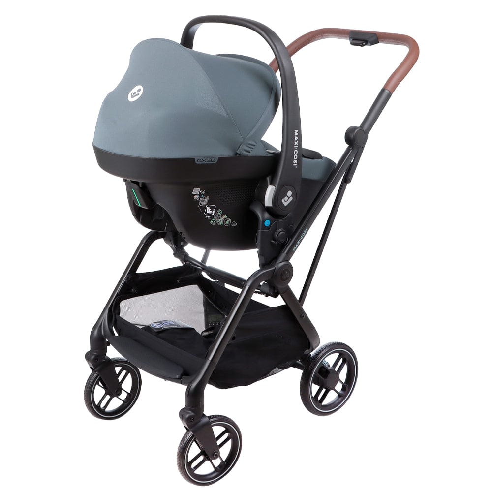 Maxi Cosi Coches Travel System Coche Travel System Leona 2 y Silla nido Cabriofix Essential Grafito - Maxi Cosi 015210CABEG